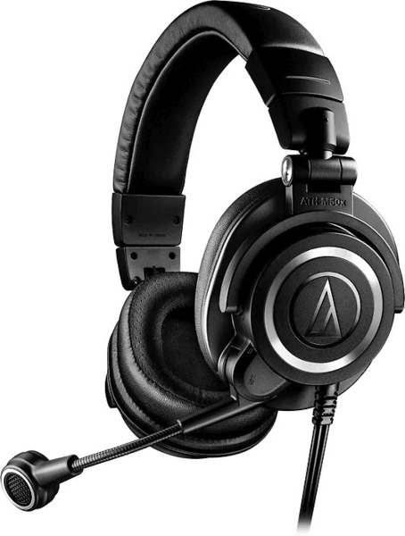 Audio-Technica ATH-M50xSTS USB StreamSet Headset, Black