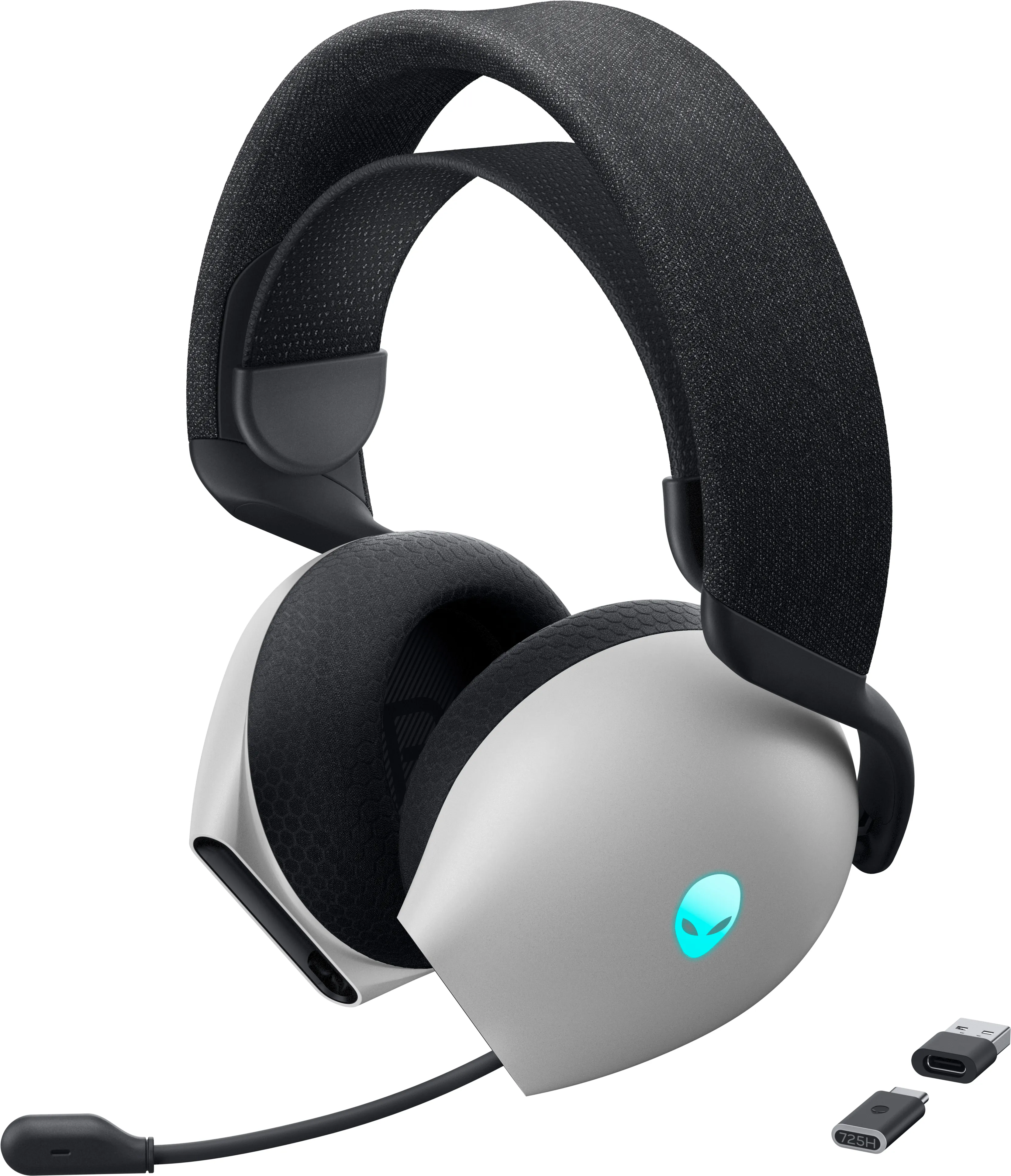 Dell Alienware AW725H Tri-Band - wireless gaming headset, Gray/Black