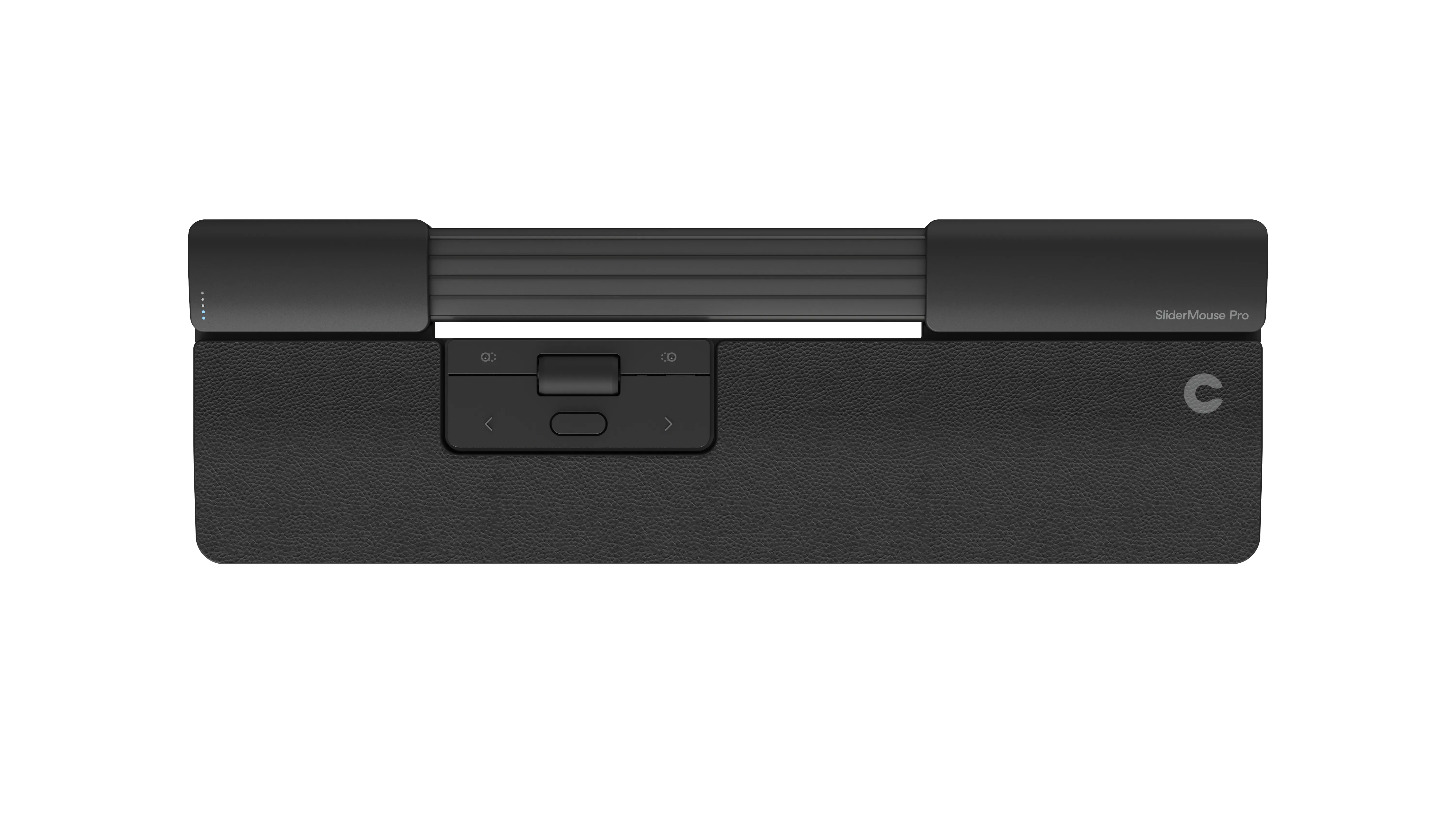 Contour SliderMouse Pro Wired Slim Wrist Rest Vegan leather