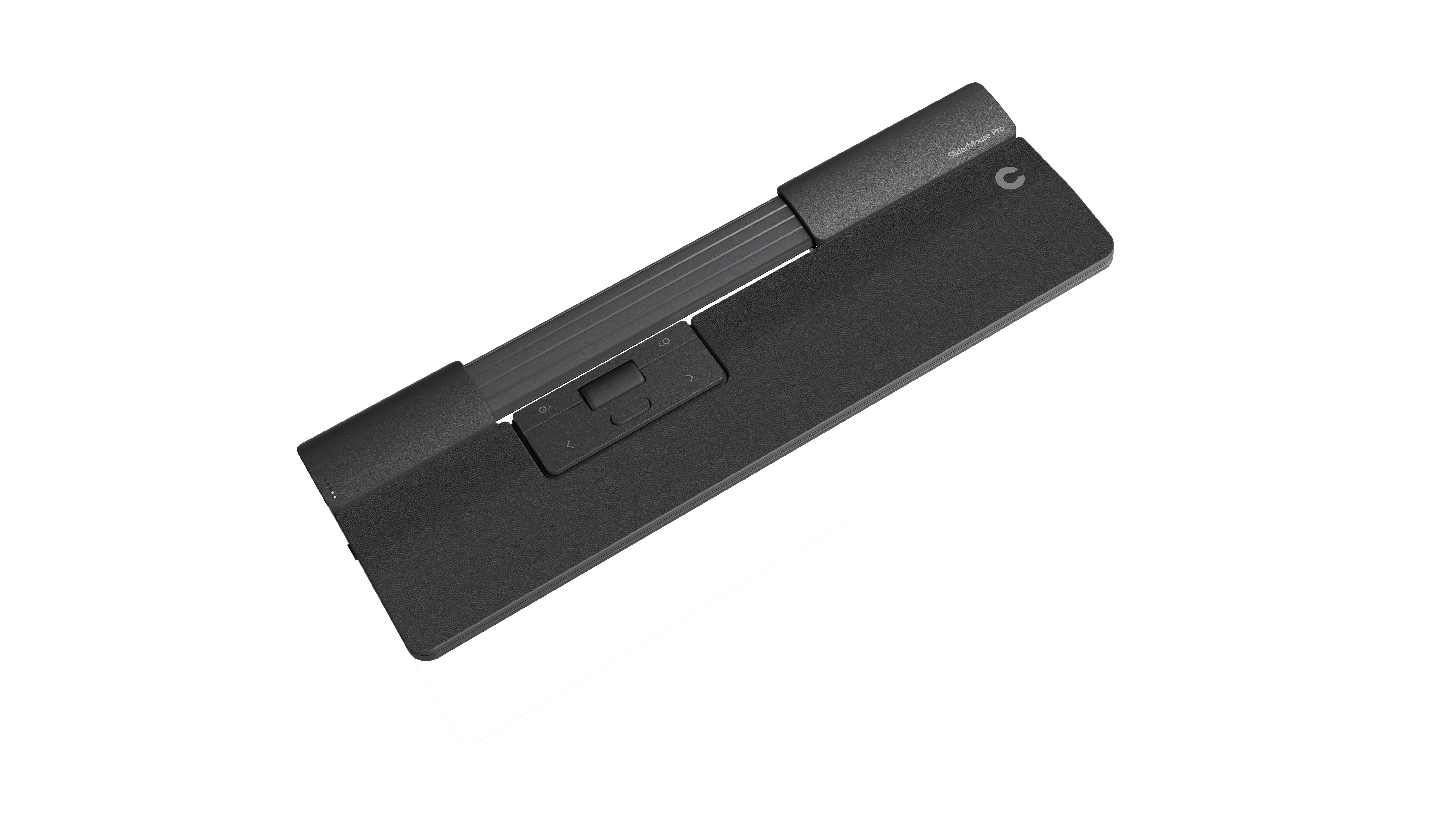 Contour SliderMouse Pro Wired Slim Wrist Rest Vegan leather