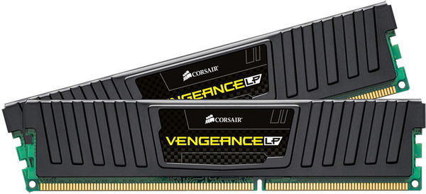 Corsair 16GB (2x8GB) Vengeance LP, DDR3 1600MHz - Black