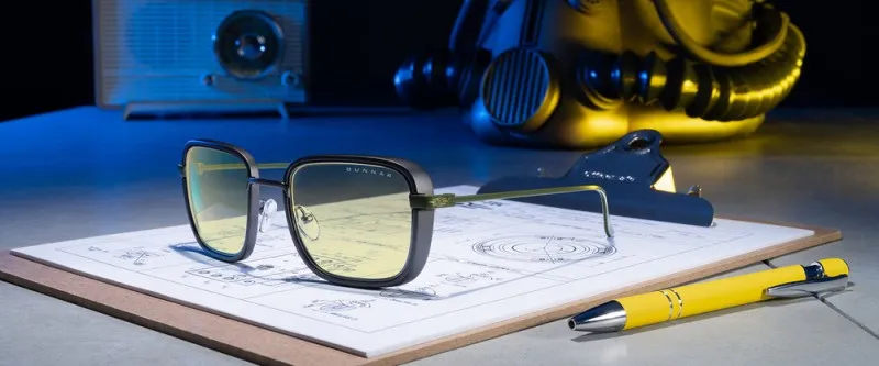 Gunnar FALLOUT&reg; VAULT 33 - Gunmetal - Amber