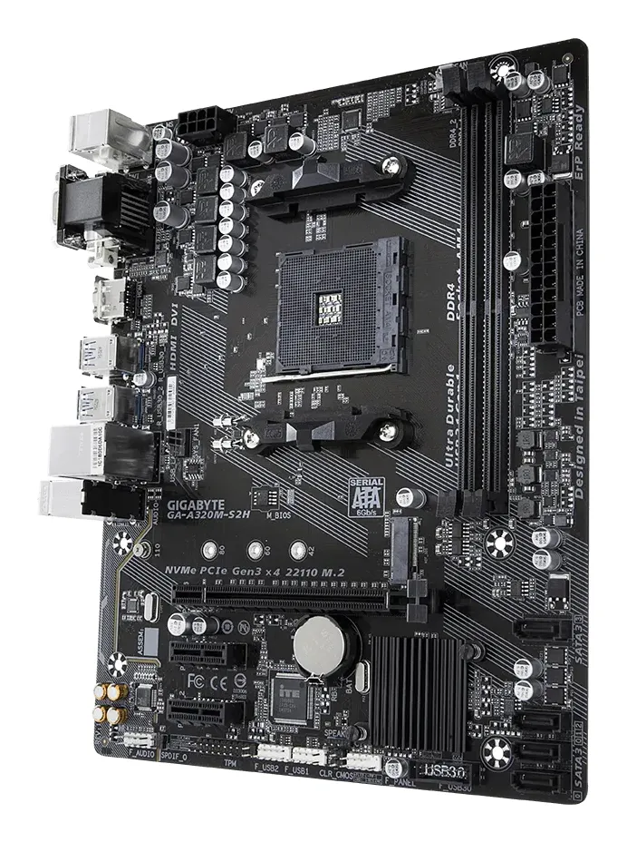 Gigabyte A320M-Gaming, mATX motherboard