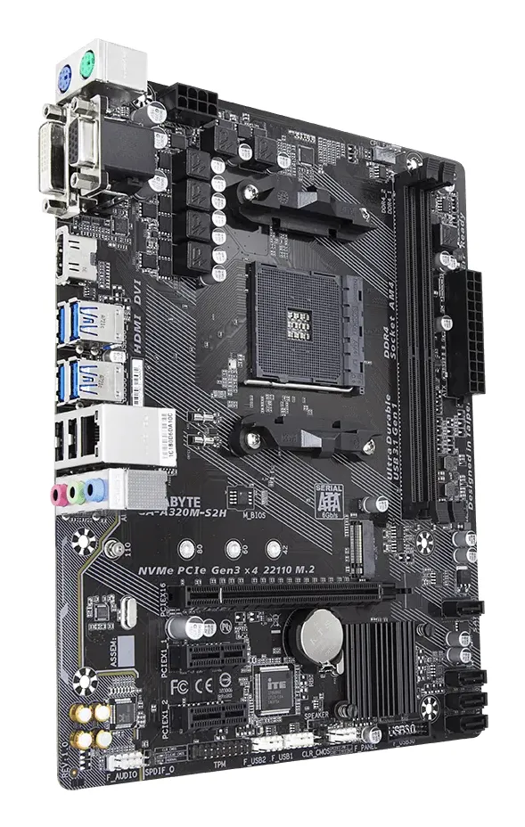 Gigabyte A320M-Gaming, mATX motherboard