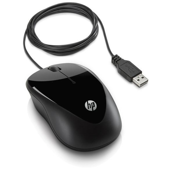 HP X1000 - mouse, Black