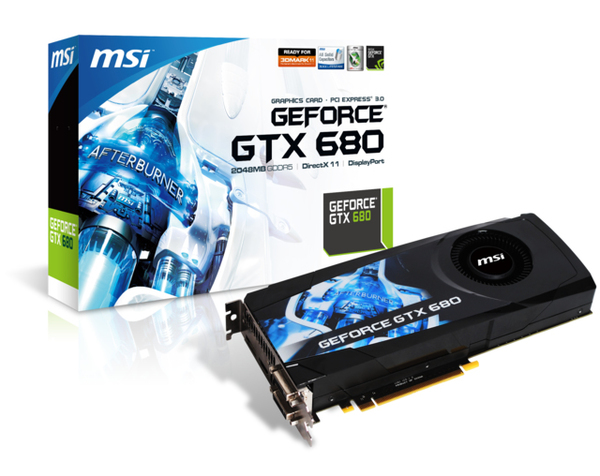 MSI GeForce GTX 680 2 GB - Grafikkort