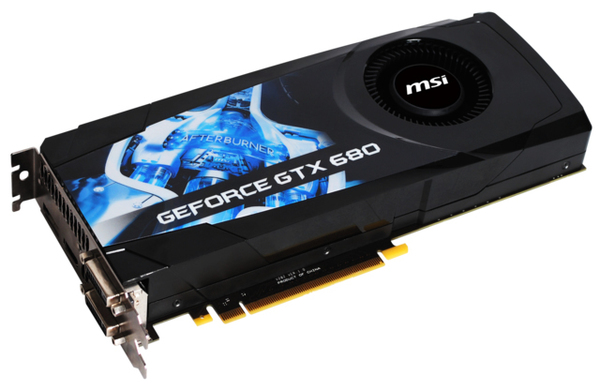 MSI GeForce GTX 680 2 GB - Grafikkort
