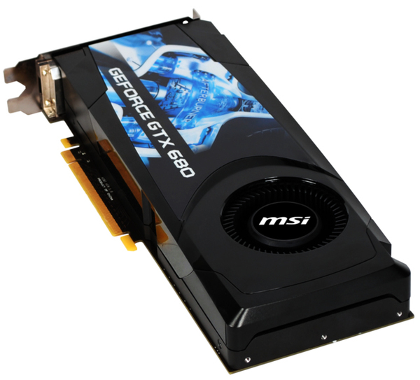 MSI GeForce GTX 680 2 GB - Grafikkort