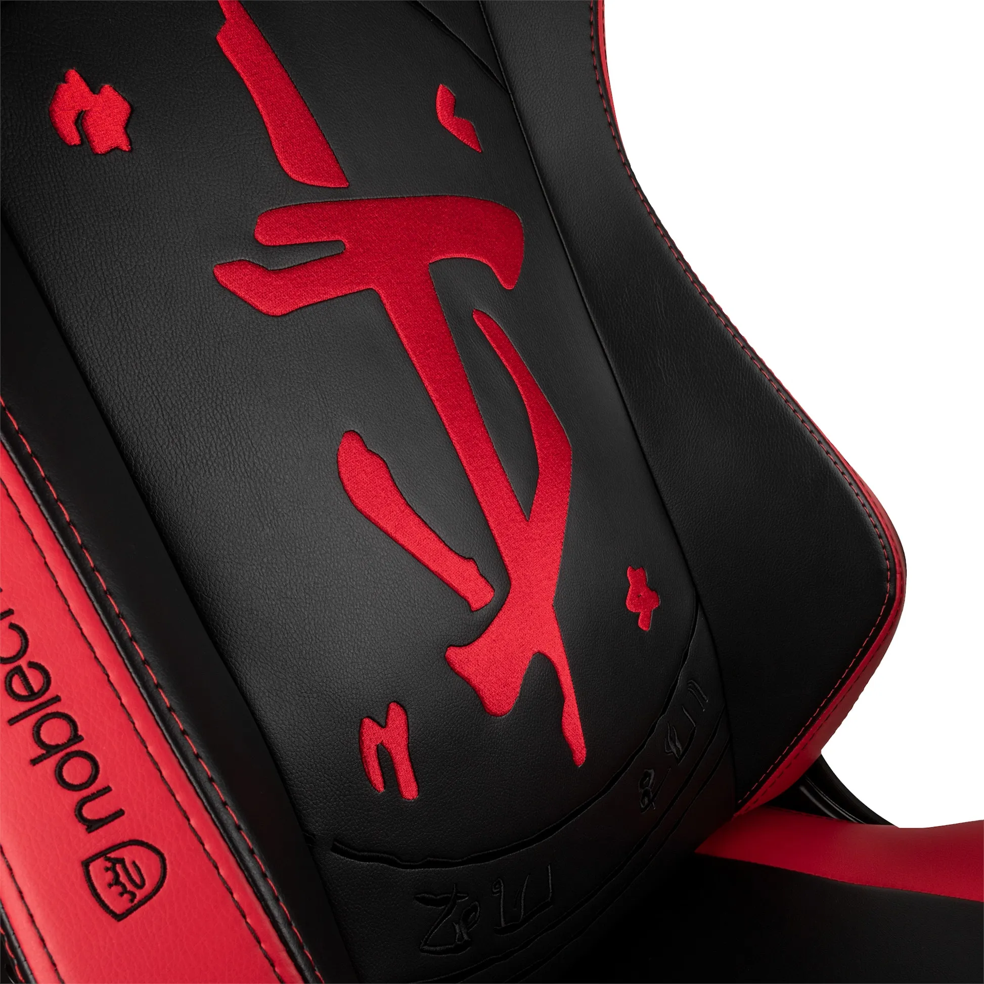 Noblechairs HERO DOOM Edition - spelstol, svart/röd
