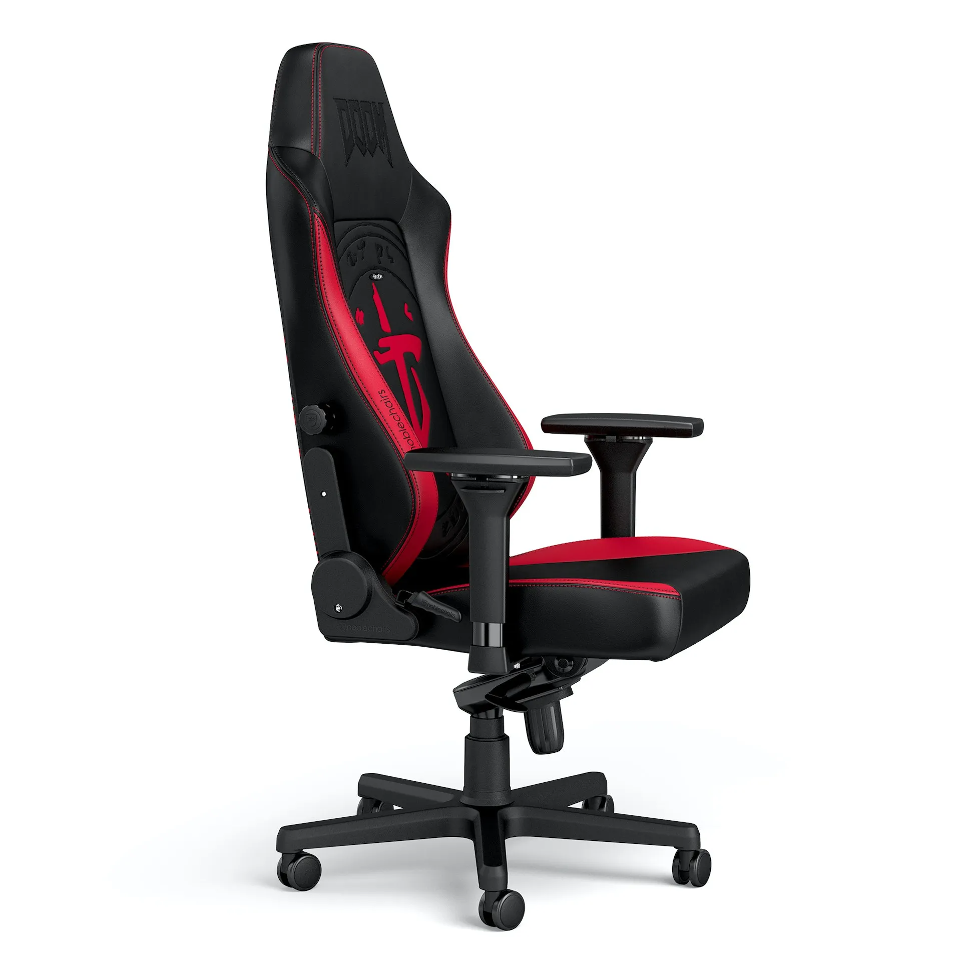 Noblechairs HERO DOOM Edition - spelstol, svart/r&ouml;d