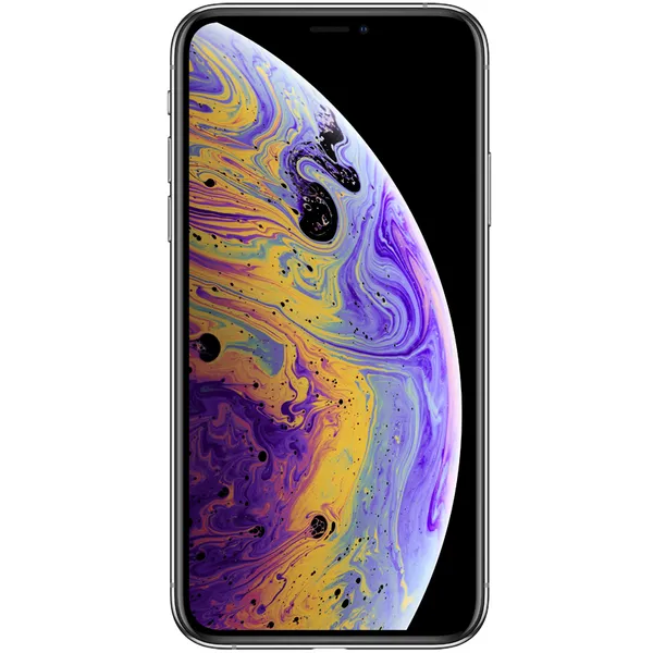 Renoverad iPhone XS 256 GB - mobiltelefon, Silver (Mycket bra skick)