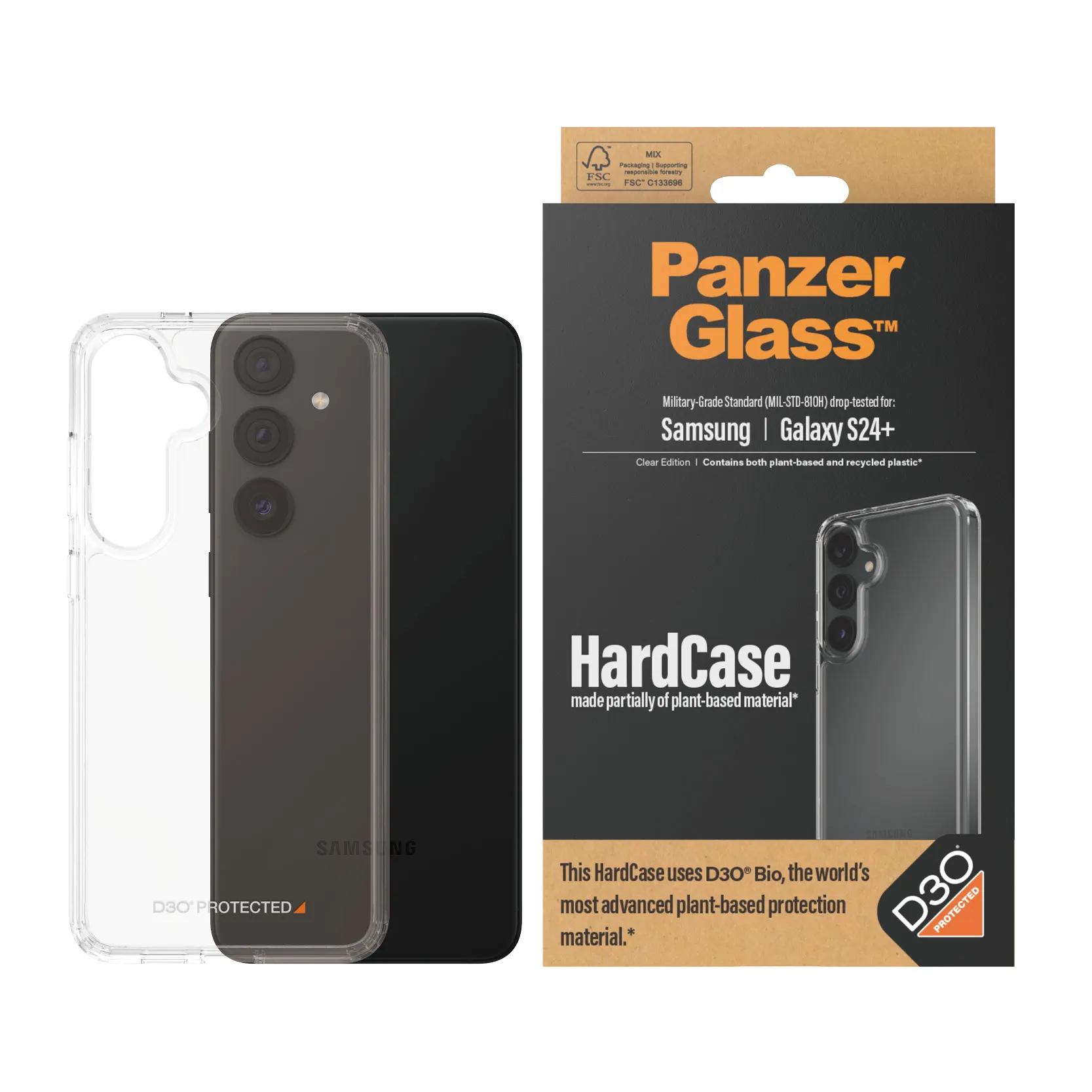 PanzerGlass Hardcase Galaxy S24 Plus -suojakuori