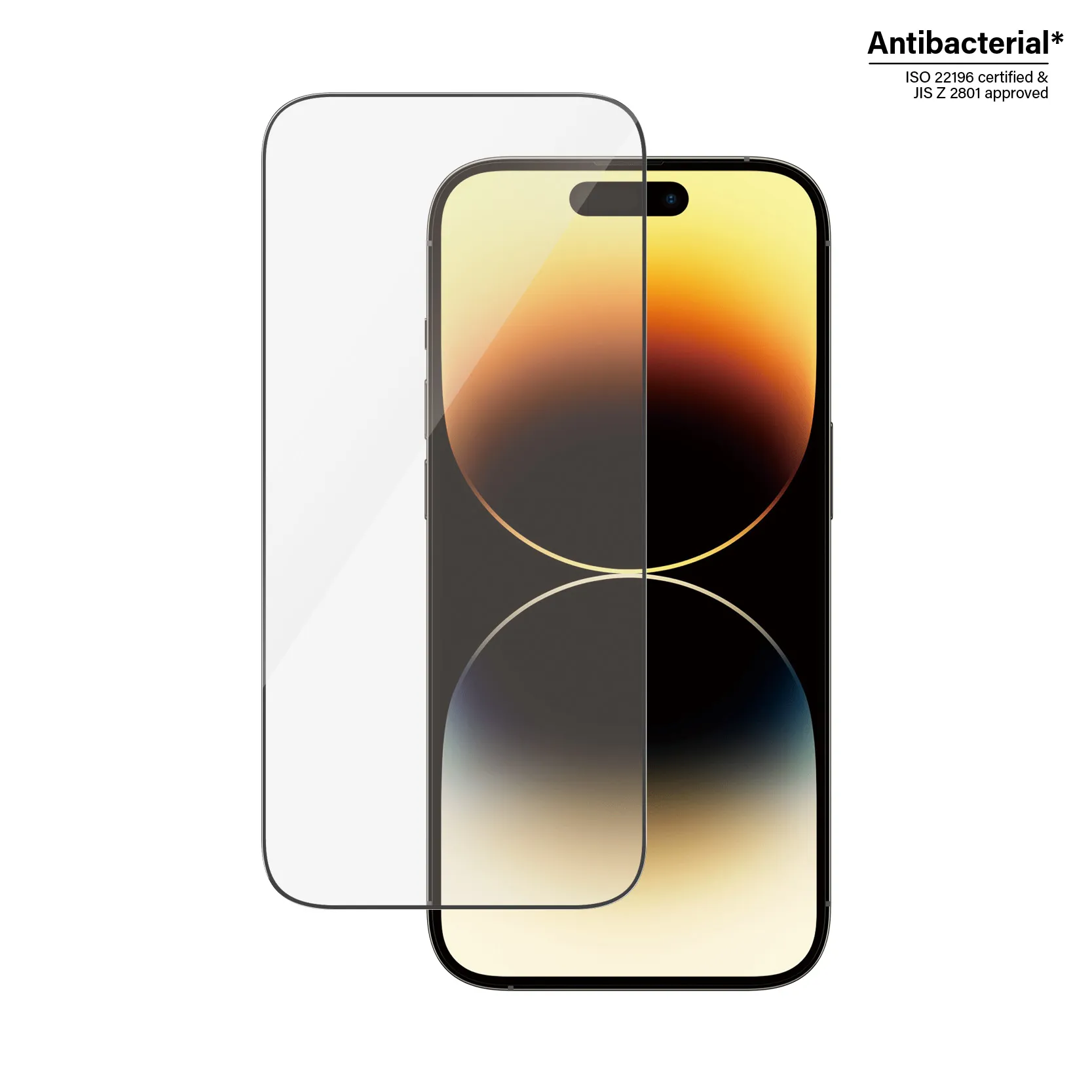 (Fyndh&ouml;rnan) PanzerGlass Ultra-Wide Fit iPhone 14 Pro - sk&auml;rmskydd