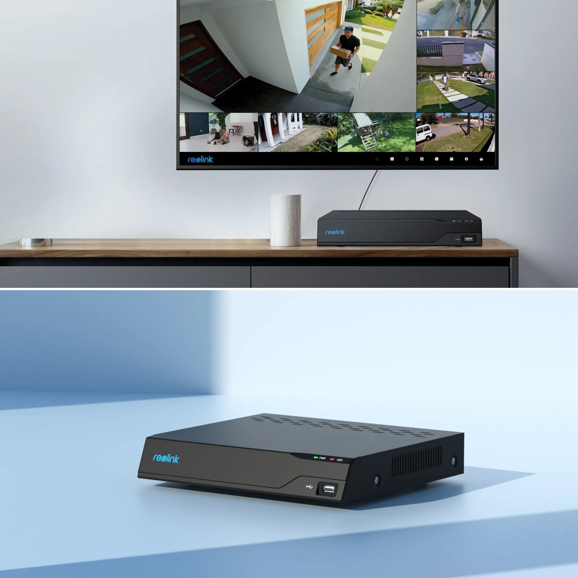 Reolink NVS8 8-Channel NVR + 2TB HDD NVR, PoE - network video recorder
