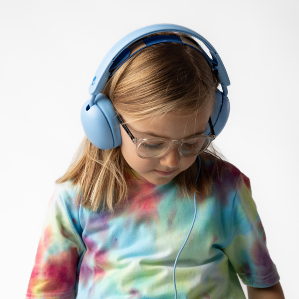 Skullcandy Grom over-ear h&ouml;rlurar, bl&aring;