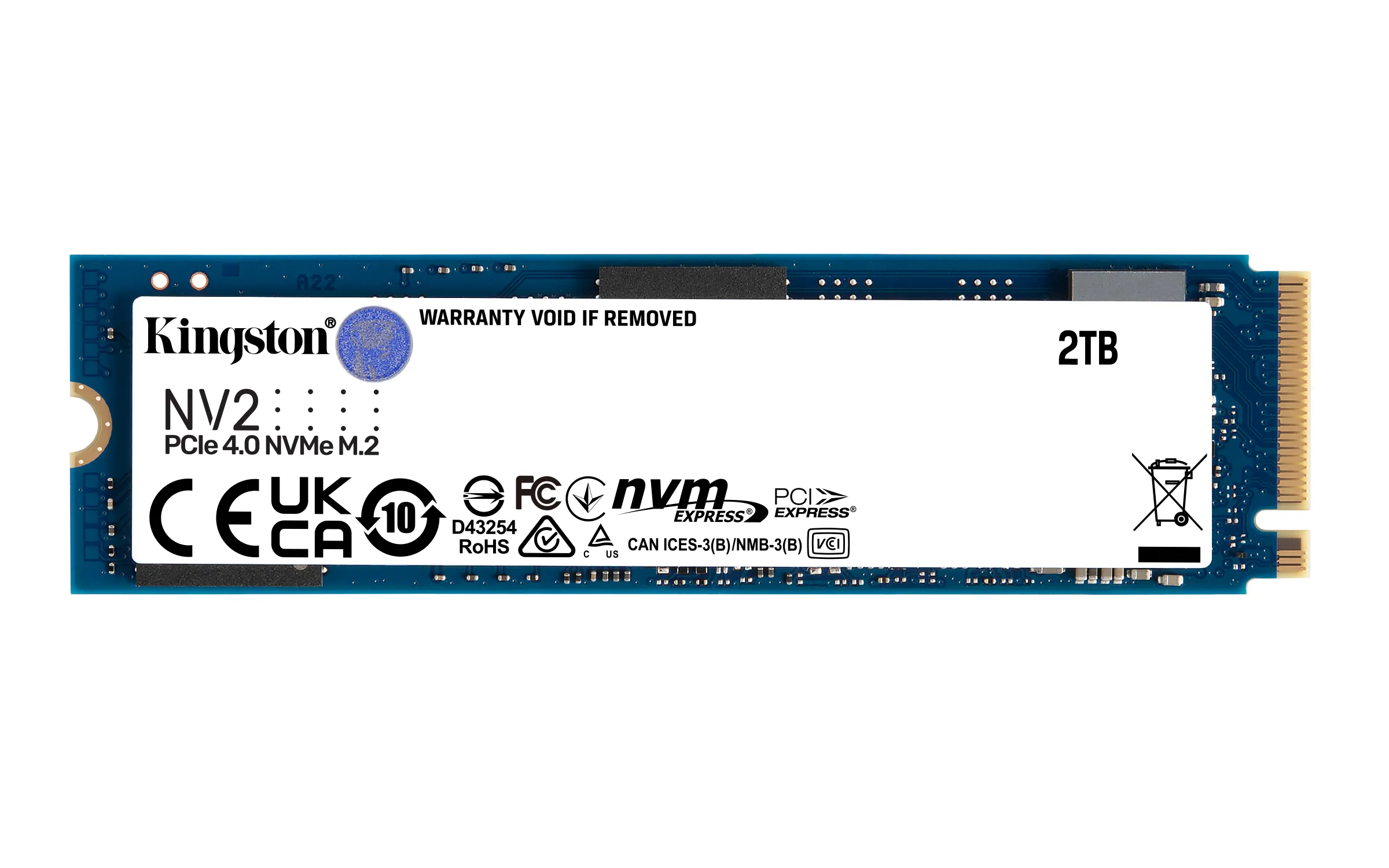 Kingston NV2 2 Tt M 2 PCIe 4 0 NVMe SSD levy Multitronic