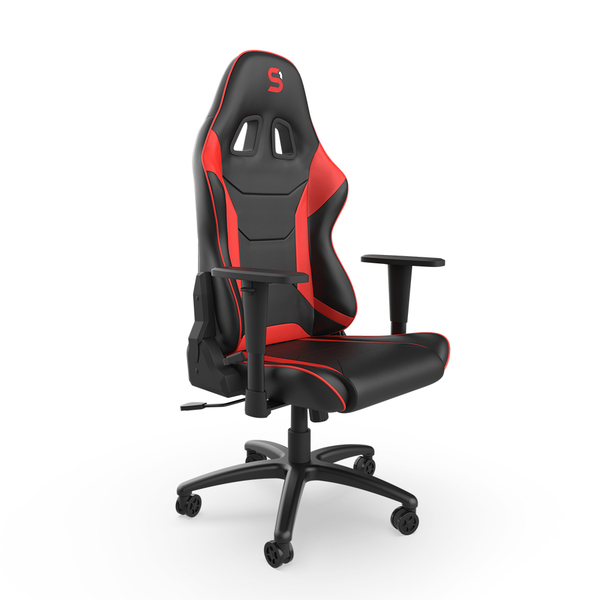 SilentiumPC Gear SR300 V2 RD - gaming chair, red