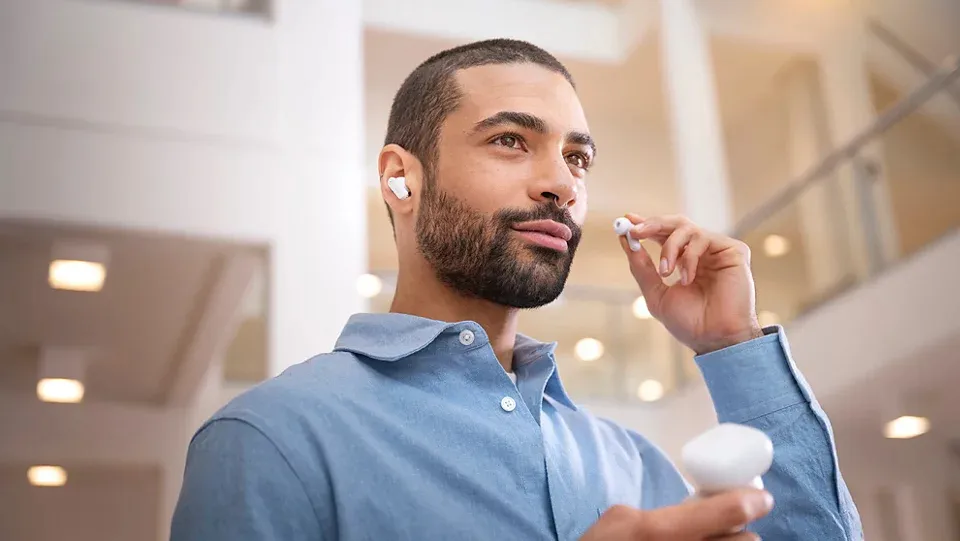 Philips TAT3000WT/00 Wireless Earbuds, White