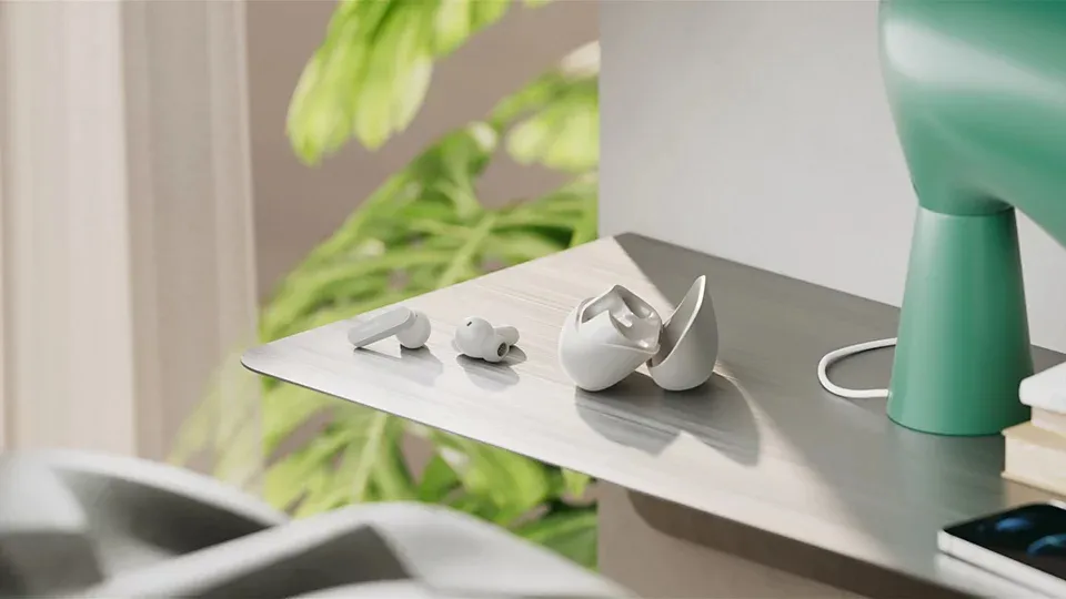 Philips TAT3000WT/00 Wireless Earbuds, White