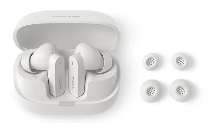 Philips TAT3000WT/00 Wireless Earbuds, White