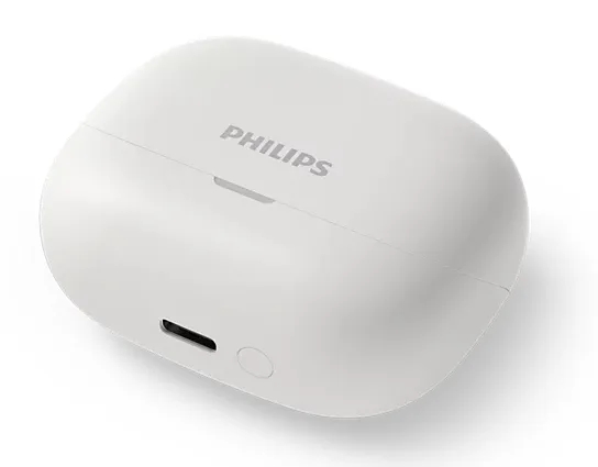 Philips TAT3000WT/00 Wireless Earbuds, White