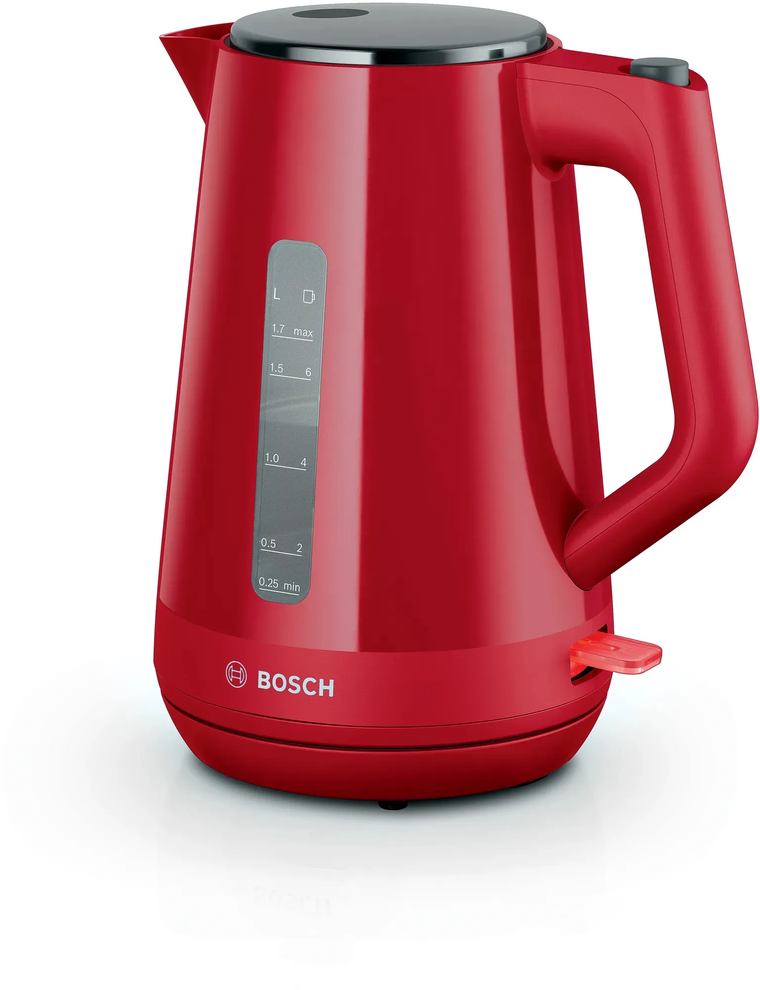 Bosch MyMoment TWK1M124 kettle, 1.7L, 2400W, Red