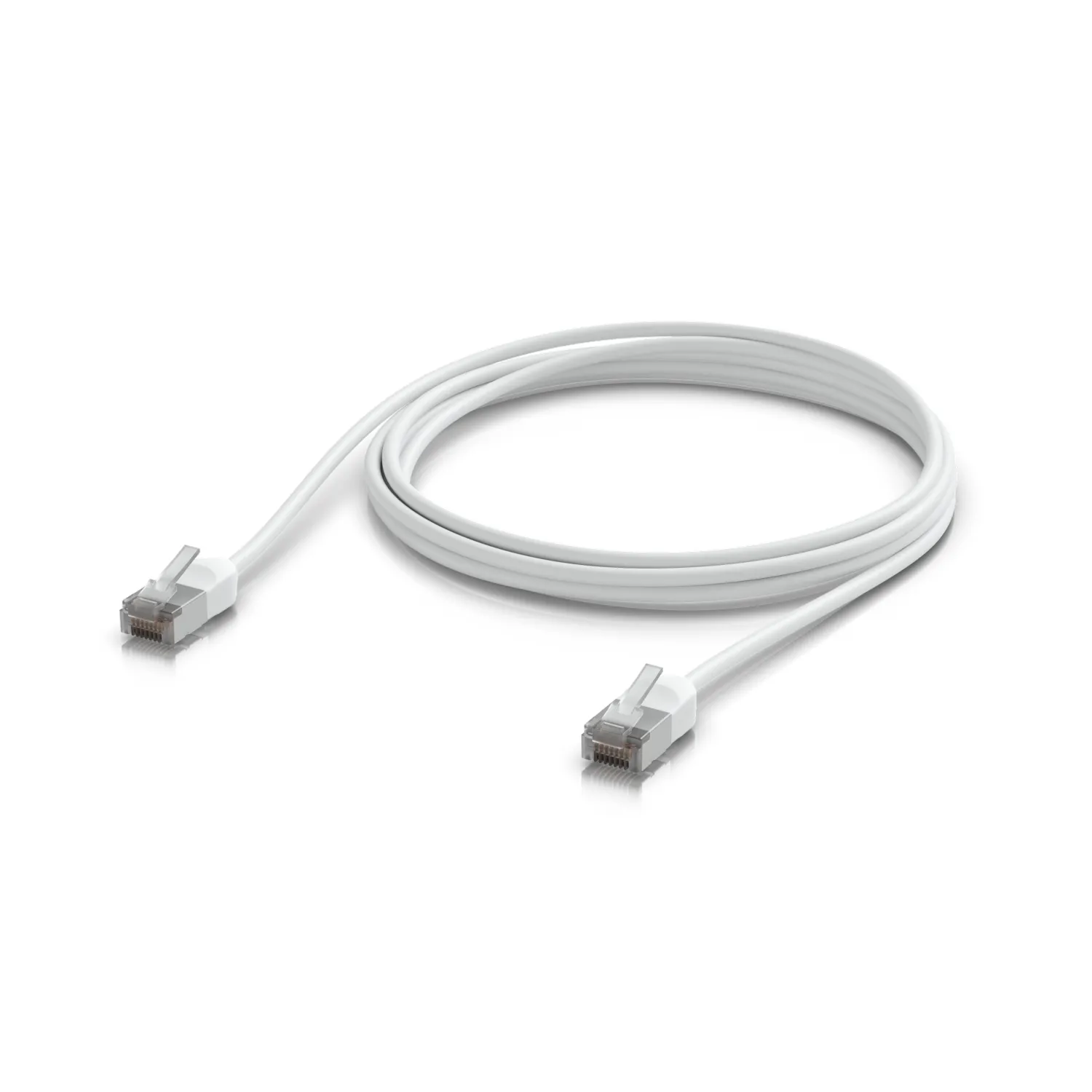 Ubiquity Cat6a F/UTP RJ45 2m -verkkokaapeli, valkoinen