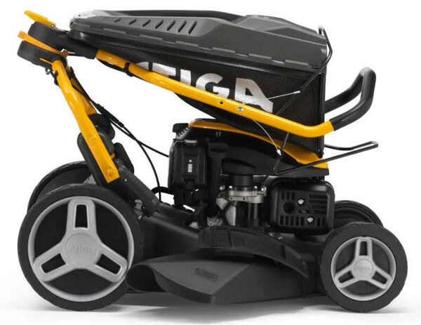 STIGA Combi 753 V -itsevet&auml;v&auml; bensiinik&auml;ytt&ouml;inen ruohonleikkuri, 167 cm&sup3;, 51 cm, 60 litraa