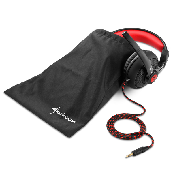Sharkoon RUSH ER2 Gaming Headset Red