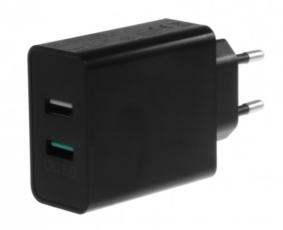 Insmat Travel Charger 2xUSB 28W QC3.0 SmartIC B