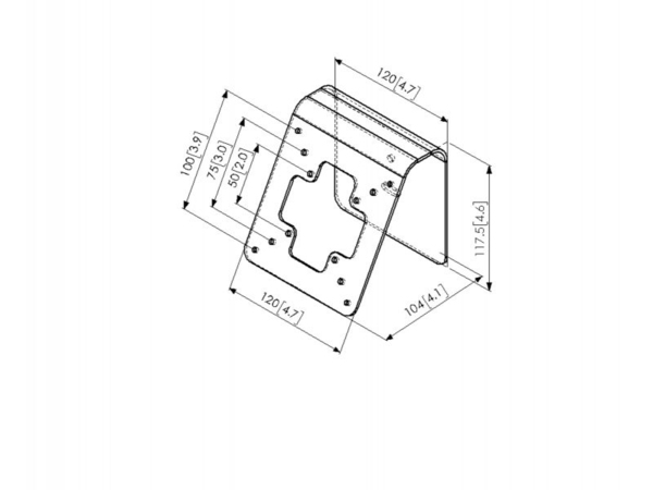 Vogel's Pro PTA 3103 Tablock -sein&auml;-/p&ouml;yt&auml;kiinnike