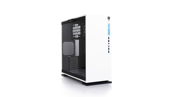 In Win 303 White Midi Tower - Tempered Glass