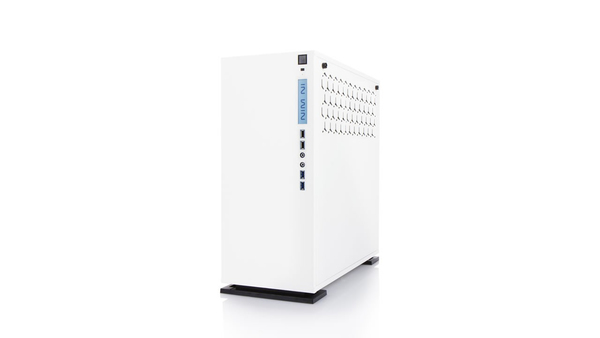 In Win 303 White Midi Tower - Tempered Glass