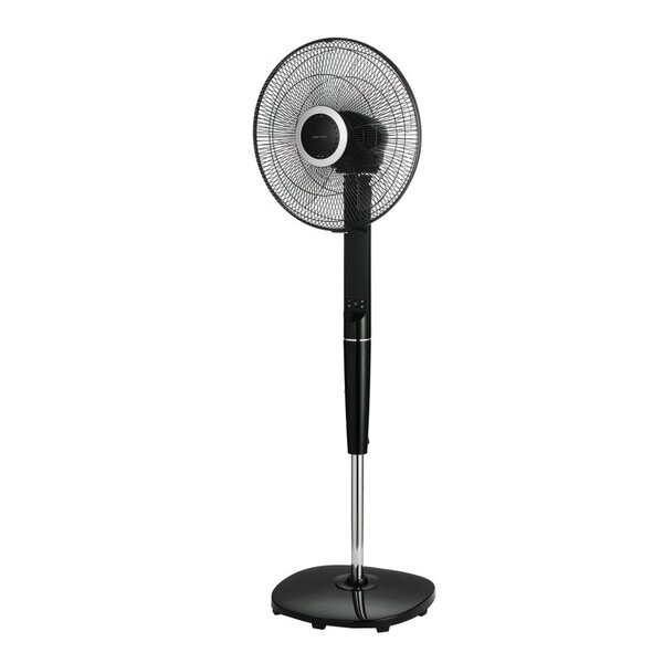 Nordic Home FT-528, 40cm - floor fan, black