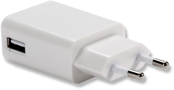 PowerPlug Wall Charger 1A white