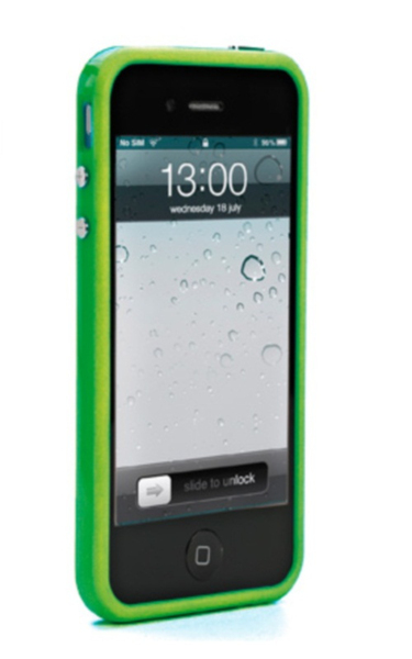 Muvit BUMBER iPhone 5/5s suojakehykset, vihre&auml;