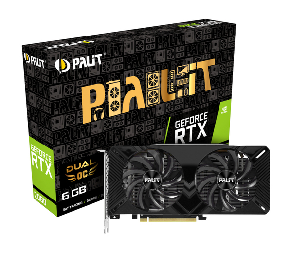 Palit GeForce RTX 2060 Dual OC -n&auml;yt&ouml;nohjain