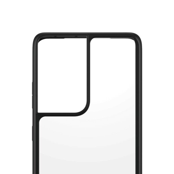 PanzerGlass ClearCase, Galaxy S21 Ultra - Case, Black, Transparent