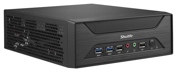 Shuttle XH270 Slim Barebone, Intel H270, 1151, svart