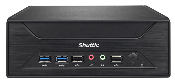 Shuttle XH270 Slim Barebone, Intel H270, 1151, svart