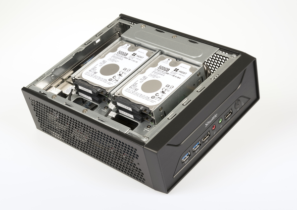 Shuttle XH270 Slim Barebone, Intel H270, 1151, svart