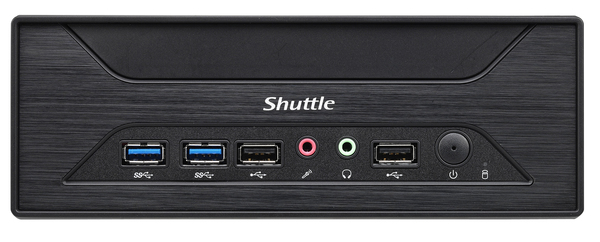 Shuttle XH270 Slim Barebone, Intel H270, 1151, svart