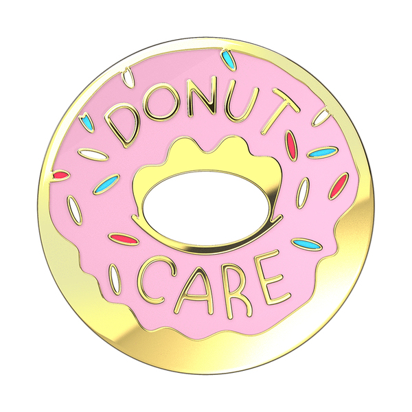 POPSOCKETS Enamel Donut Avtagbart Grip med St&auml;llfunktion Premium
