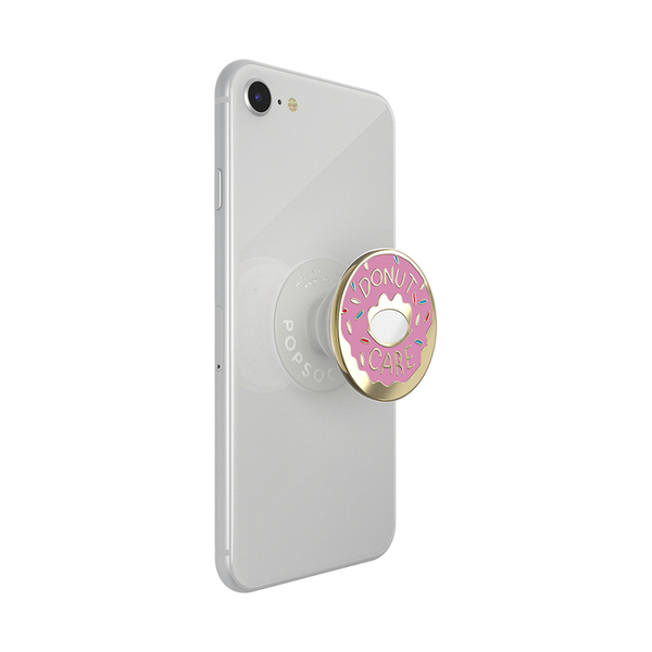 POPSOCKETS Enamel Donut Avtagbart Grip med St&auml;llfunktion Premium