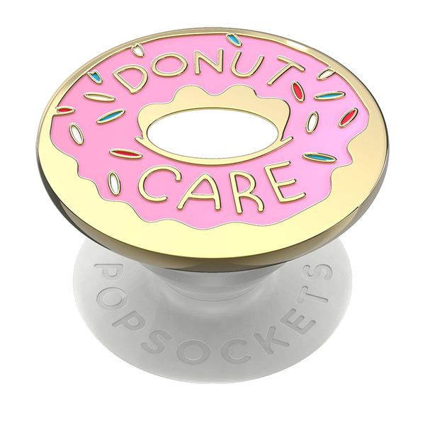 POPSOCKETS Enamel Donut Avtagbart Grip med St&auml;llfunktion Premium