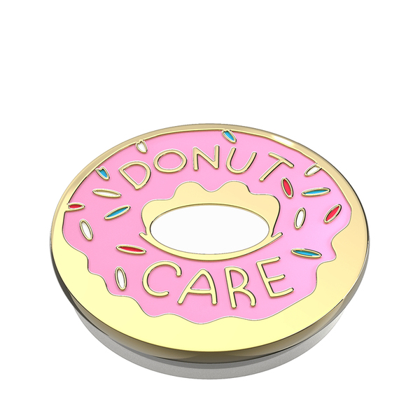 POPSOCKETS Enamel Donut Avtagbart Grip med St&auml;llfunktion Premium