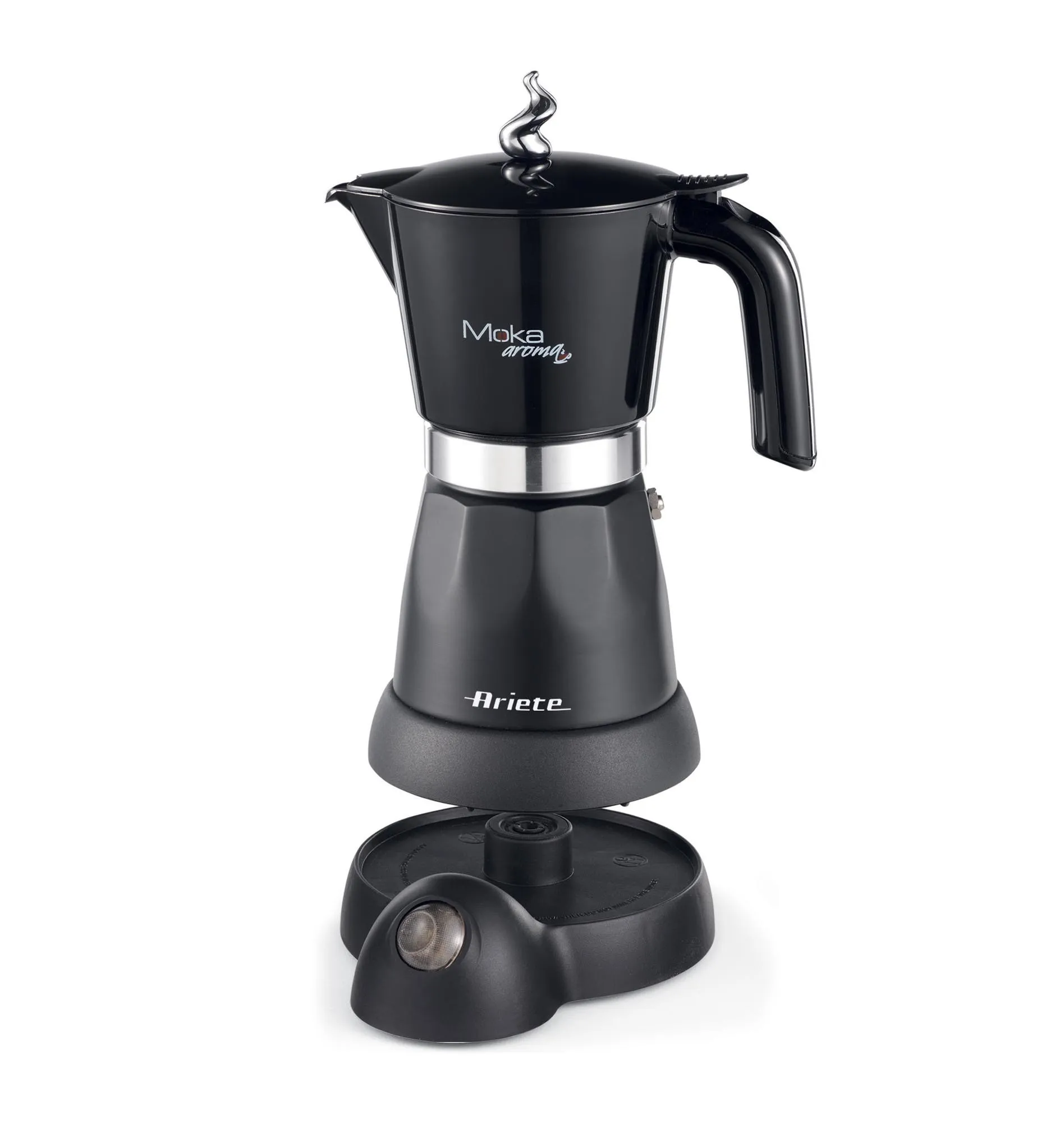 Ariete Moka Grande coffee maker, Black