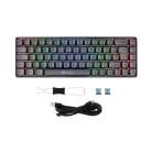 GAMIAC TKL69G -mekaaninen pelin&auml;pp&auml;imist&ouml;, Kailh Blue, musta/harmaa