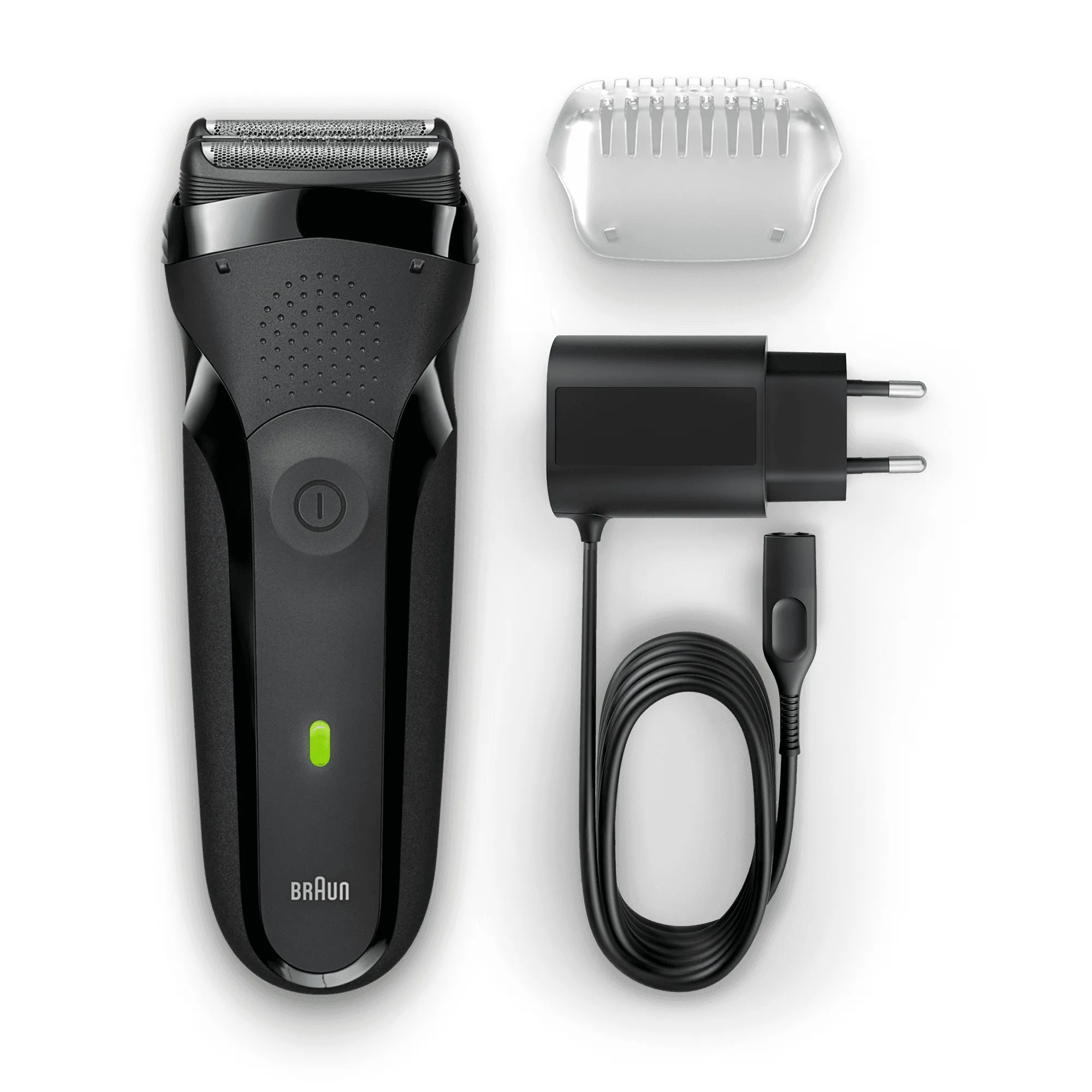 Braun Series 3 300S - shaver, black