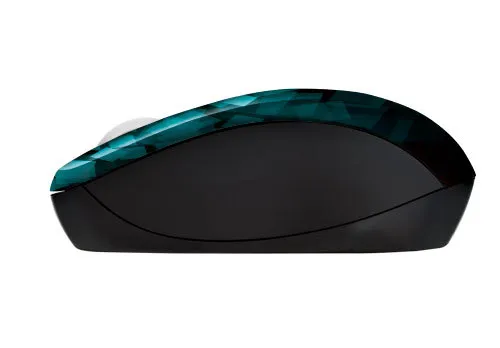 Vivy Wireless Mini Mouse - Aqua Blocks